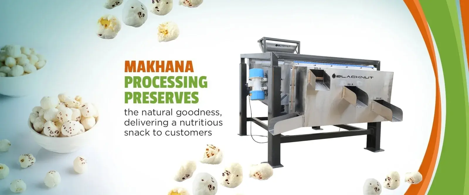 Makhana Grading Machine