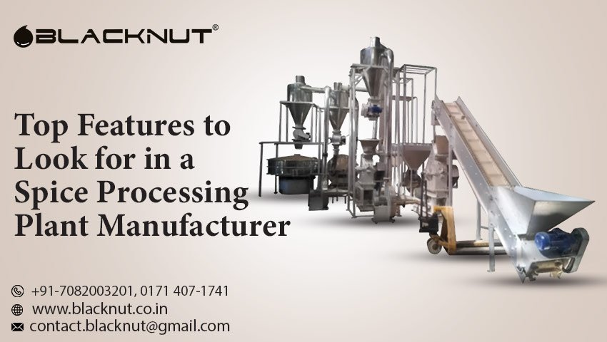 Spice Processing Plant Manufacturer