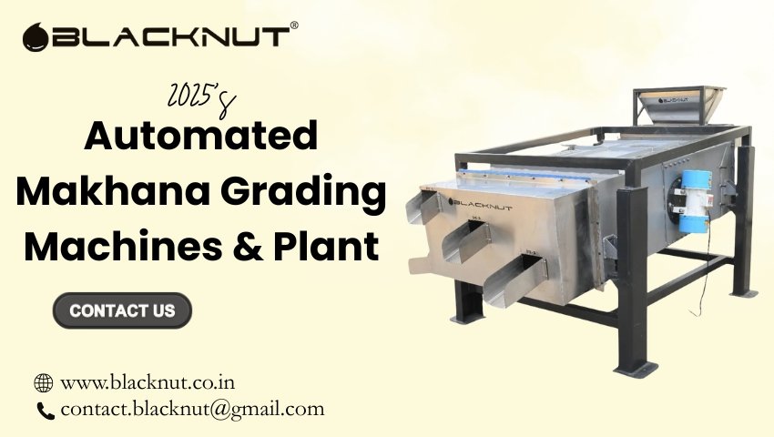 Automated Makhana Grading Machine
