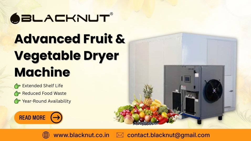 Advanced Fruit and Vegetable Dryer Machine