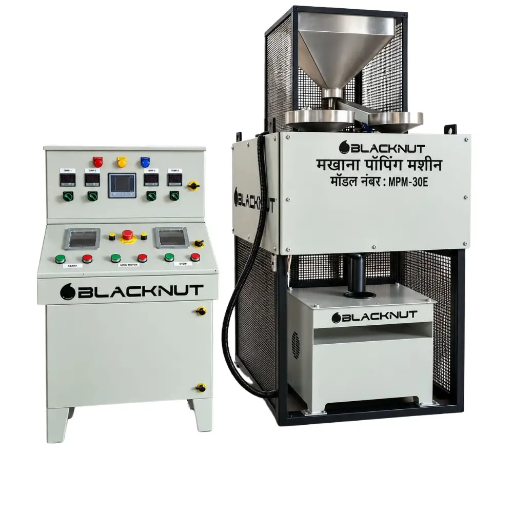 Makhana processing plant machine by Blacknut